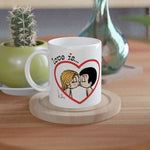 Load image into Gallery viewer, LOVE IS... ...A KISS MUG
