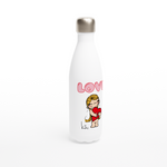 Load image into Gallery viewer, WARM AND CUDDLY REUSABLE STAINLESS STEEL WATER BOTTLE
