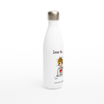 Load image into Gallery viewer, LOVE IS... GOING THE EXTRA MILE REUSABLE STAINLESS STEEL WATER BOTTLE
