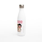 Load image into Gallery viewer, KISS REUSABLE STAINLESS STEEL WATER BOTTLE
