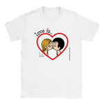Load image into Gallery viewer, LOVE IS... ...A KISS KIDS T-SHIRT
