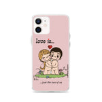 Load image into Gallery viewer, LOVE IS... JUST THE TWO OF US PHONE CASE
