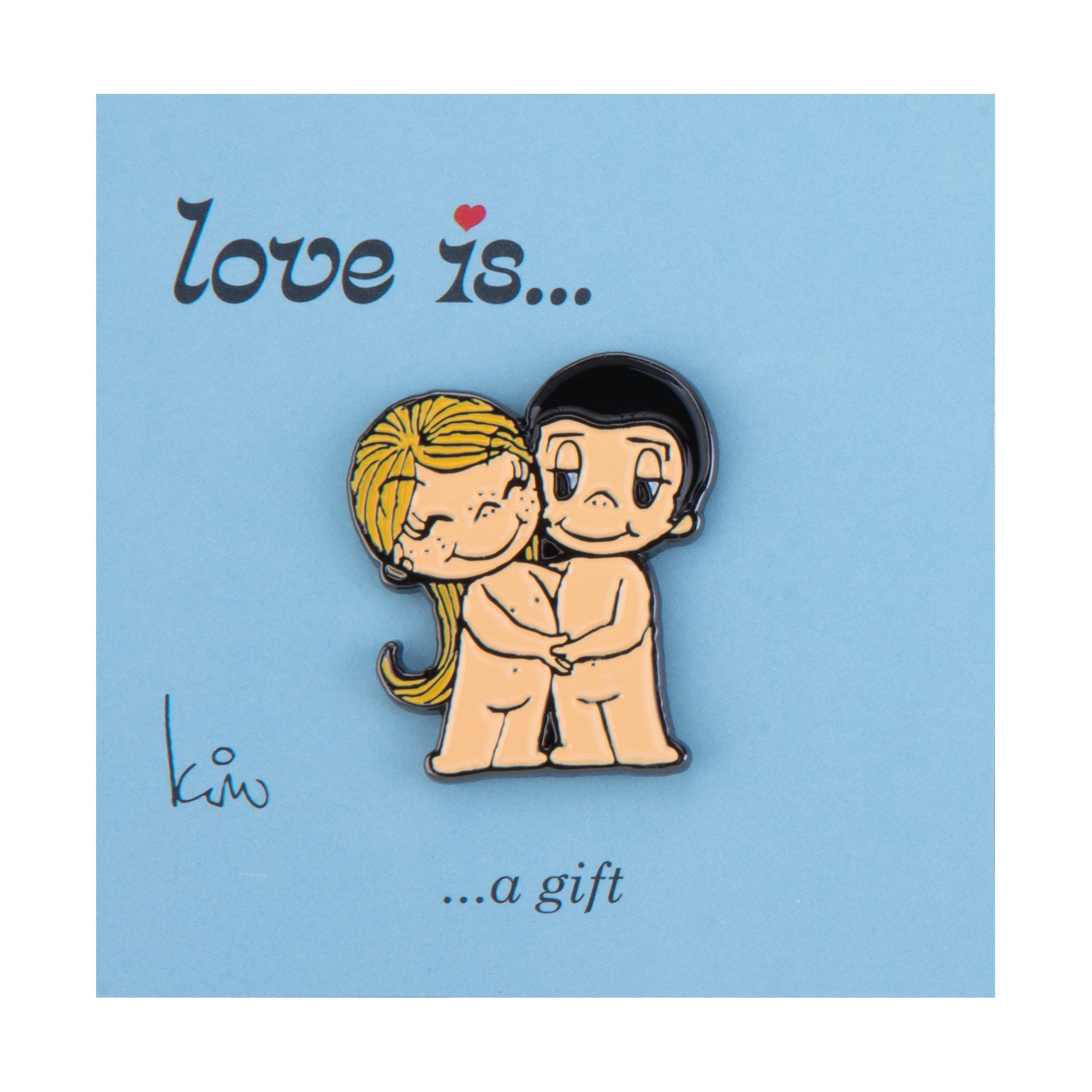 LIMITED EDITION JUST THE TWO OF US PIN BROOCH