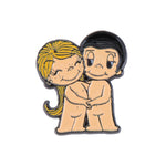 Load image into Gallery viewer, LIMITED EDITION JUST THE TWO OF US PIN BROOCH
