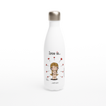 Load image into Gallery viewer, LOVE IS... SELF CARE REUSABLE STAINLESS STEEL WATER BOTTLE
