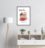 Load image into Gallery viewer, LOVE IS... ALL AROUND US ART PRINT
