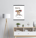 Load image into Gallery viewer, LOVE IS... ALL YOU NEED ART PRINT
