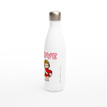 Load image into Gallery viewer, WARM AND CUDDLY REUSABLE STAINLESS STEEL WATER BOTTLE
