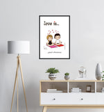 Load image into Gallery viewer, LOVE IS... GOOD VIBRATIONS ART PRINT
