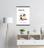 Load image into Gallery viewer, LOVE IS... GOOD VIBRATIONS ART PRINT
