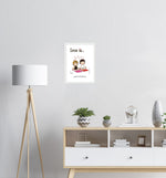 Load image into Gallery viewer, LOVE IS... GOOD VIBRATIONS ART PRINT
