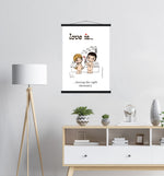 Load image into Gallery viewer, LOVE IS... HAVING THE RIGHT CHEMISTRY ART PRINT
