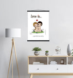 Load image into Gallery viewer, LOVE IS... JUST THE TWO OF US ART PRINT
