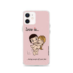 Load image into Gallery viewer, LOVE IS... BEING SWEPT OFF YOUR FEET PHONE CASE
