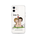 Load image into Gallery viewer, LOVE IS... JUST THE TWO OF US PHONE CASE
