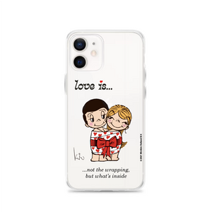 LOVE IS... NOT THE WRAPPING, BUT WHAT'S INSIDE PHONE CASE