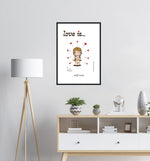 Load image into Gallery viewer, LOVE IS... SELF CARE ART PRINT
