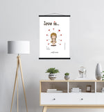 Load image into Gallery viewer, LOVE IS... SELF CARE ART PRINT

