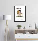Load image into Gallery viewer, LOVE IS... SOMEONE VERY SPECIAL ART PRINT
