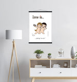 Load image into Gallery viewer, LOVE IS... TAKING "US-IES" ART PRINT
