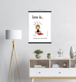 Load image into Gallery viewer, LOVE IS... TAKING CARE OF YOURSELF ART PRINT
