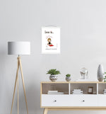 Load image into Gallery viewer, LOVE IS... TAKING CARE OF YOURSELF ART PRINT
